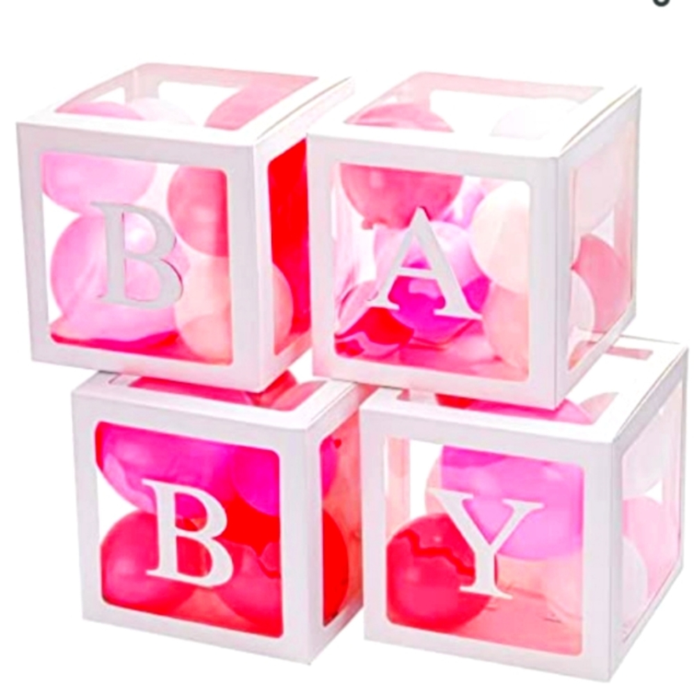 Baby shower decorations over 100 pieces 3/4 for baby girl & 1/4 unisex